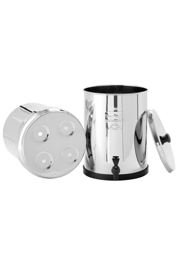 ROYAL BERKEY - Filtre à eau - Peut recevoir 2 à 4 filtres Black Berkey  (Réf. : RB4X2-BB).